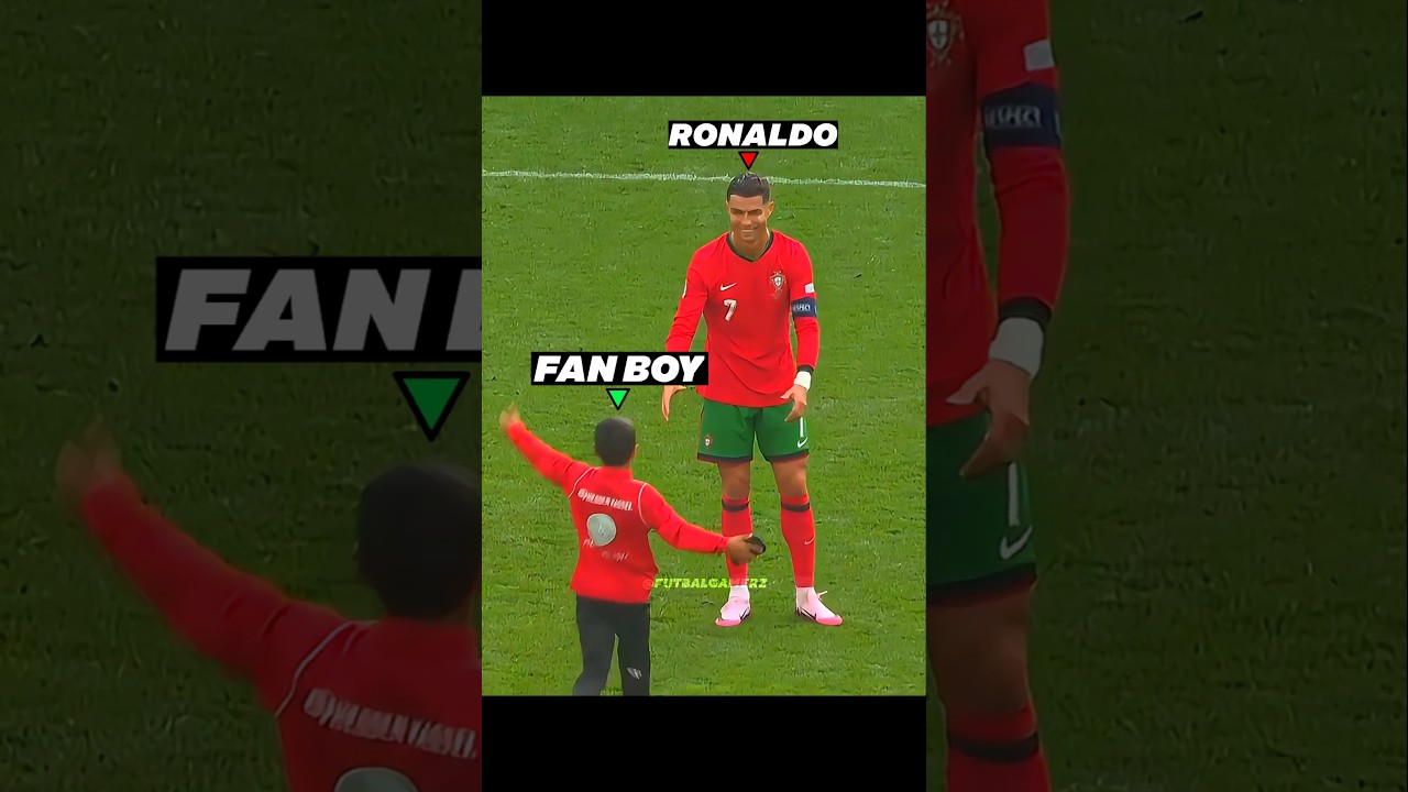 This is why everyone loves Ronaldo ❤️🥺
