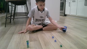 Dice Stacking Trick Shots: 8 Stack