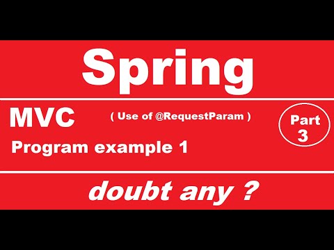 SpringMVC program use of @RequestParam