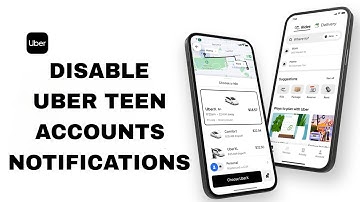 How To Disable Uber Teen Accounts Notifications On Uber App | Step By Step