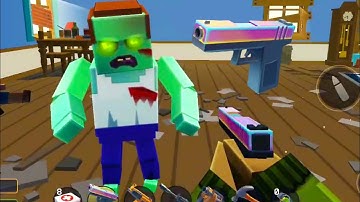 Pixel Combat: Zombie Strike - NEW Skin Glock 17 Fade Full Unlocked Gameplay (Android, iOS) Part 15