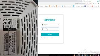 استعراض جهاز مقوي اشارة لاسلكي everest تغير كلمة المرور