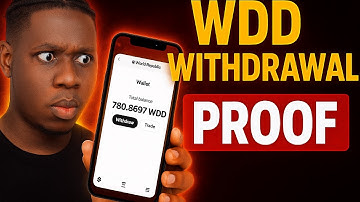WDD Withdrawal - How To Withdraw WDD