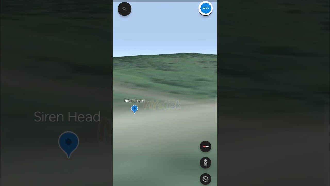 Creepy Siren Head! Found on Google Earth & Google maps! 😶‍🌫️ 