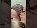 simple twist step for front hair style by @anumarsalan-uo9fk