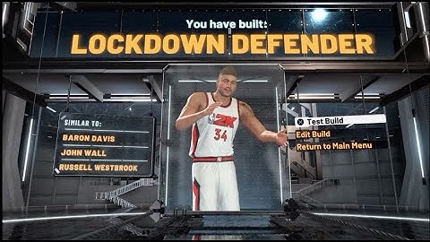 Pure Lockdown Defender Build | NBA 2K20