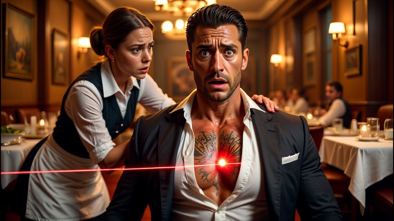 A Garçonete Notou A Mira Vermelha No Peito Dele — E Rapidamente Salvou A Vida Do Chefe Da Máfia.