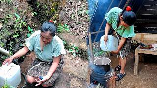 COOK ASEM VEGETABLES AND SLEEP IN THE COTTAGE