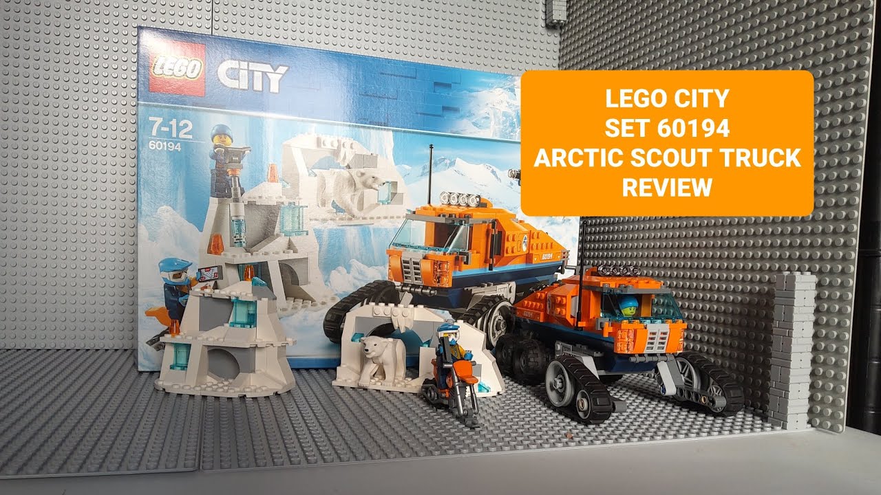 Lego City Set 60194 Arctic Scout Truck Review