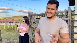 Thamires E Leôncio Levam Filha Pela Primeira Vez Na Fazenda Thamires Thuanny