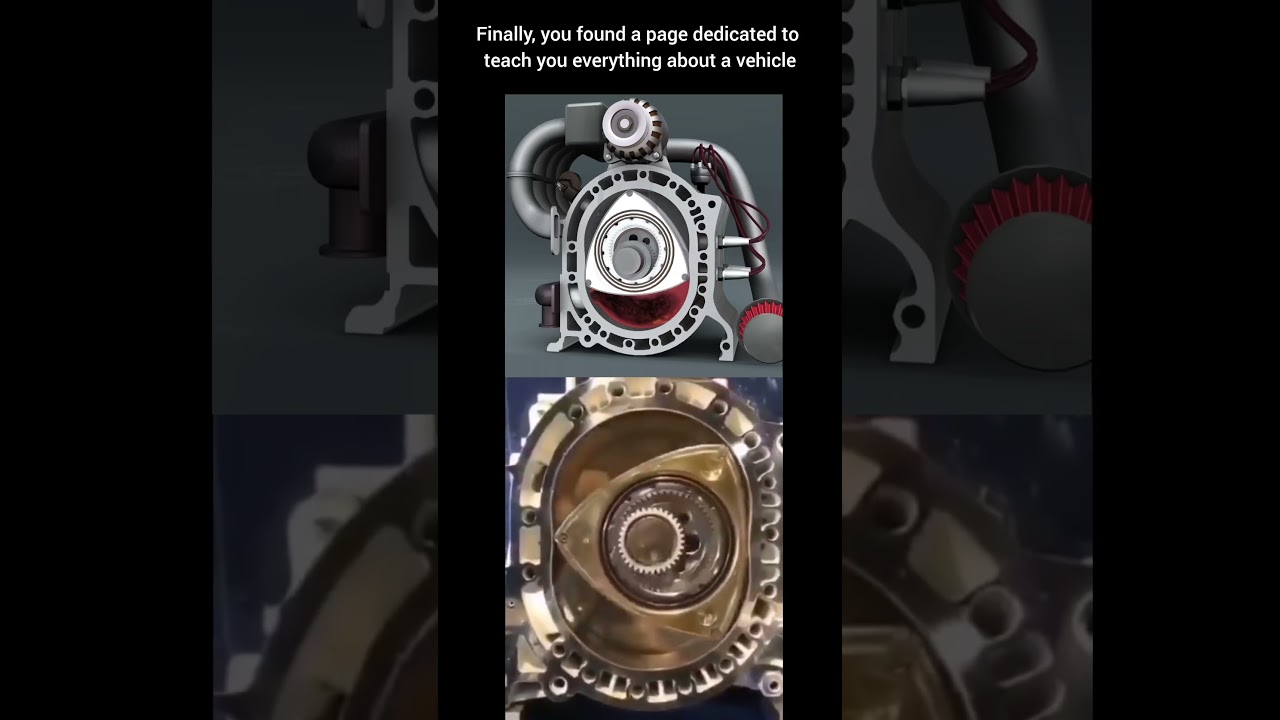 How does Wankel Engine Work 