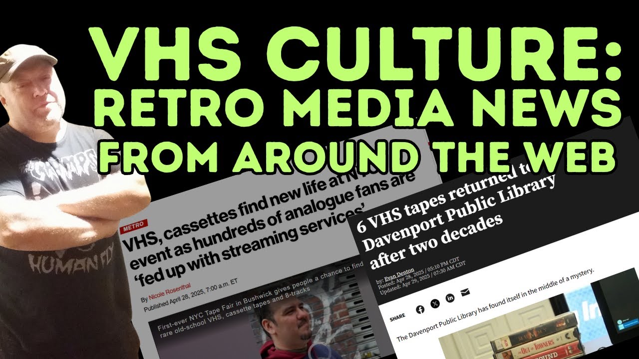 VHS Culture: Retro media news from around the web