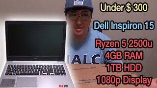Under 300, Dell Inspiron 15 5000 5575 Unboxing - Ryzen 5 2500U