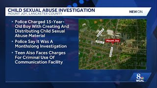 Lancaster County teen arrested for creating and distributing child sexual abuse material