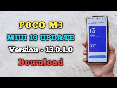 POCO M3 MIUI 13 UPDATE Version - 13.0.1.0 Download ⚡⚡