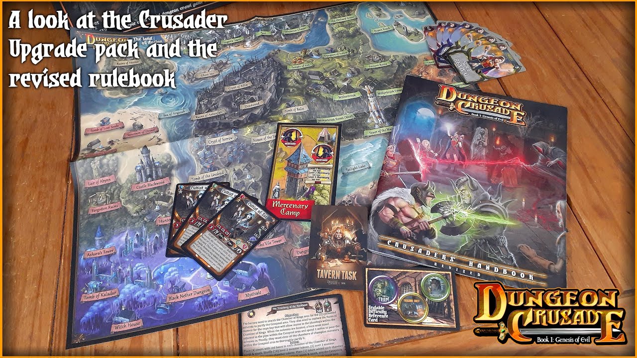Dungeon Crusade - A look at the Crusader Upgrade pack and the revised ...