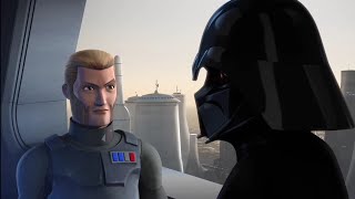 Agent Kallus \& Darth Vader Scenes | Star Wars Rebels
