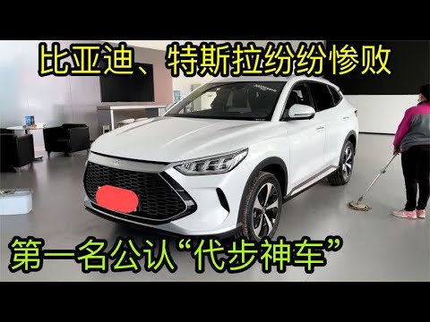 近半年，新能源车型销量排行前5名揭晓，比亚迪仅排第3，无缘榜一