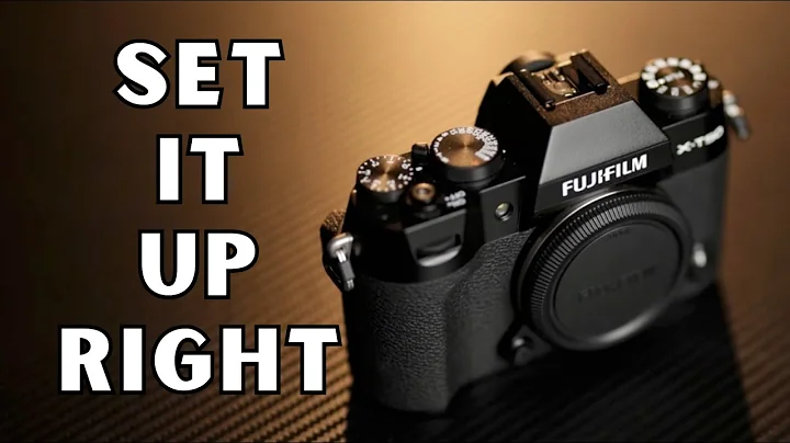 The Ultimate Fujifilm X-T50 Setup Guide! Set it up right XT50