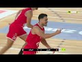 مباراة الأهلي والزمالك في ثاني مباريات نص نهائي دوري السوبر لكرة السلة رجال 