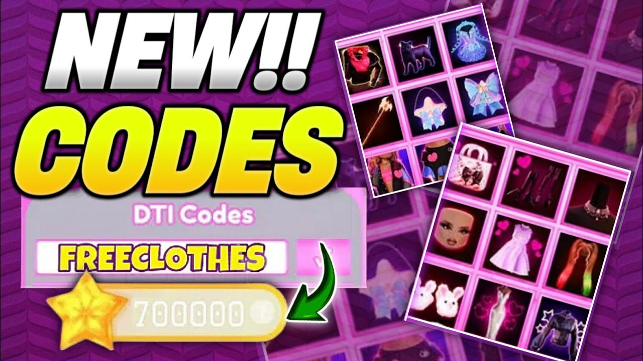FREE CLOTHES🎁 DRESS TO IMPRESS CODES 2024 - Roblox DTI Codes 2024 - DTI ...