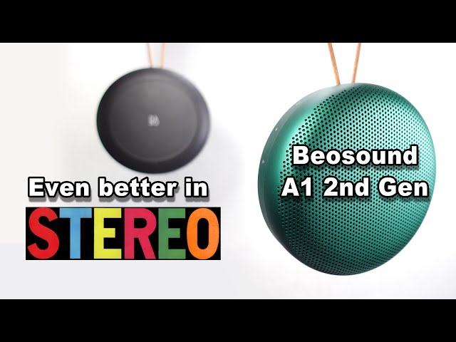 Are two B&O A1 speakers more than twice as good as one? - YouTube