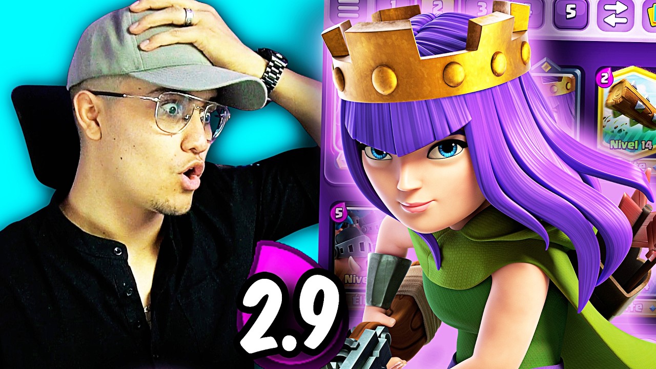 ¡¡LA REINA ARQUERA LLEGÓ AL NUEVO META!! (MAZO 2.9 CICLO RÁPIDO!)