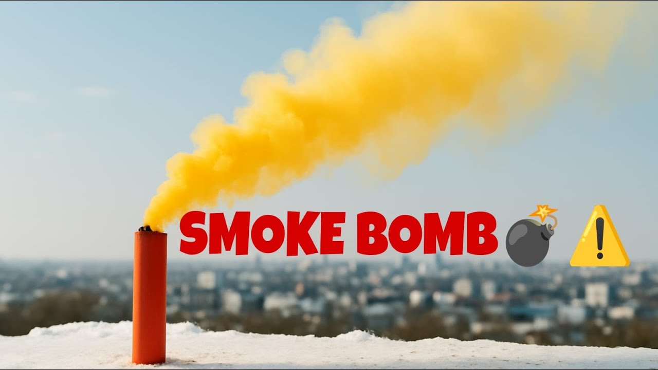 "Mini Smoke Bomb Experiment – No Chemicals Needed!" | Inventify