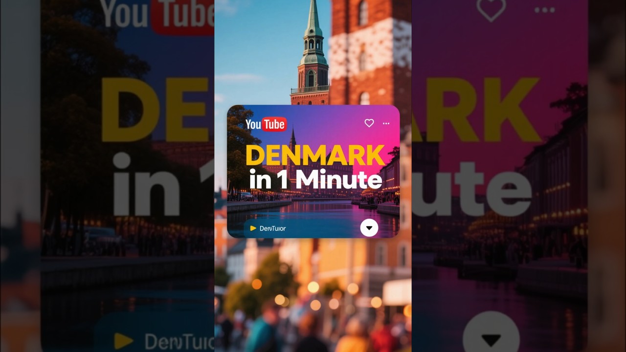 DENMARK in 1 Minute  