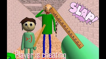 I Spanked Baldi with his RULER - Student is cheating [UPDATE] - Baldi