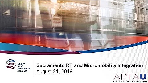 Sacramento RTD Micro Mobility Integration and Part...