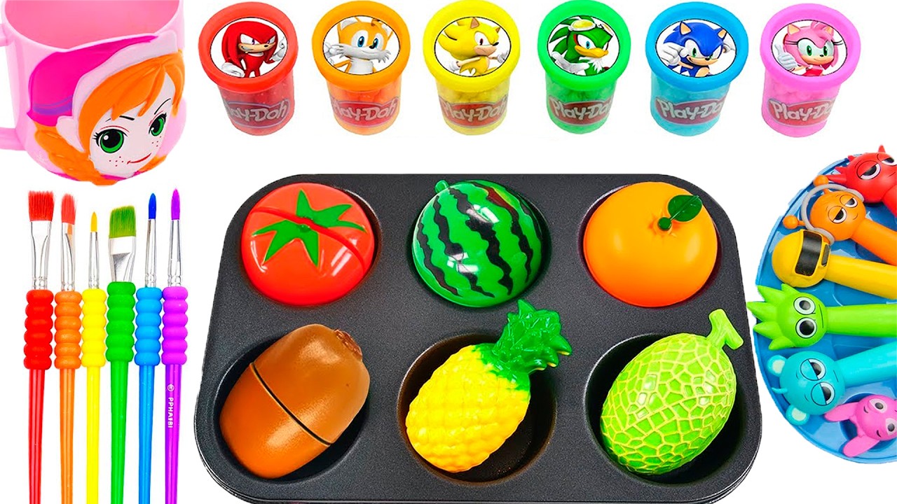 Satisfying Video l DIY How To Make Crazy Toys SlimeEggs Sprunki & Fun Cookies Mix Paint Glitter ASMR