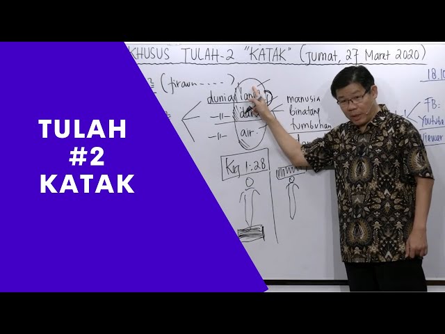 Pdt. Aiter - PA KHUSUS TULAH 2: KATAK (Jumat, 27 Maret 2020) - Mulai Menit Ke-26
