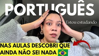 12 MELHORES FRASES QUE APRENDI ESTUDANDO PORTUGUÊS BRASILEIRO 🇧🇷| Estar na sala de aula 