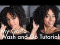 My Go-To Wash and Go tutorial