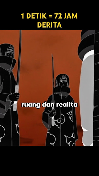 GENJUTSU SADIS ITACHI BIKIN KAKASHI TAK BERKUTIK #shorts