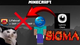 SKYWARS na LIFEBOAT to ŻART XD | CHEATOWANIE | Lumina Hacked Client | Minecraft Bedrock Edition 2025