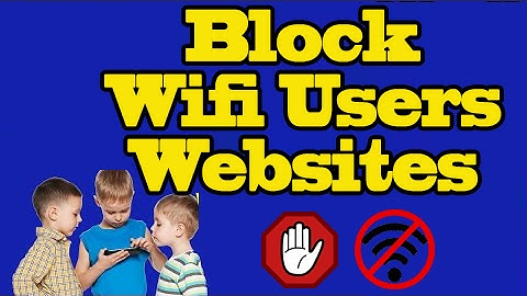 How to Block Bad Website and User People From Internet on 3G 4G Wifi Device Router Modem