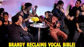 BRANDY SURPRISED US & ERICA CAMPBELL w/ RIDICULOUS VOCALS!