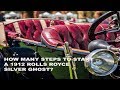 #888cars - How many steps does it take to start a 1912 Rolls Royce Silver Ghost?