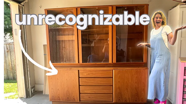 Thrift Store Hutch Makeover: DIY Furniture Flip Transformation | Furniture Upcycling | Thrift flip thumbnail