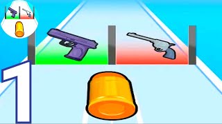 Bullet Stack Games - Game play Walkthrough Part 1 Levels 1-8