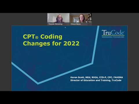 CPT® Coding Changes For FY 2022