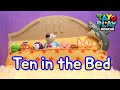 Ten in the bed | Kids Nursery Rhymes | Pororo Toy Song for Kids l Tayo Play &amp; Minicar