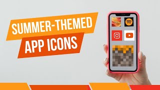 Summer-themed app icons. @framelabsX  screenshot 1