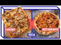 PIZZA | Caseiro vs Restaurante | Mohamad Hindi