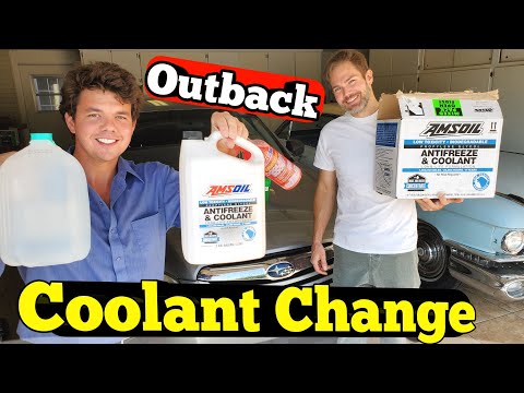 2011 Subaru Outback AMSOIL Radiator Coolant Change