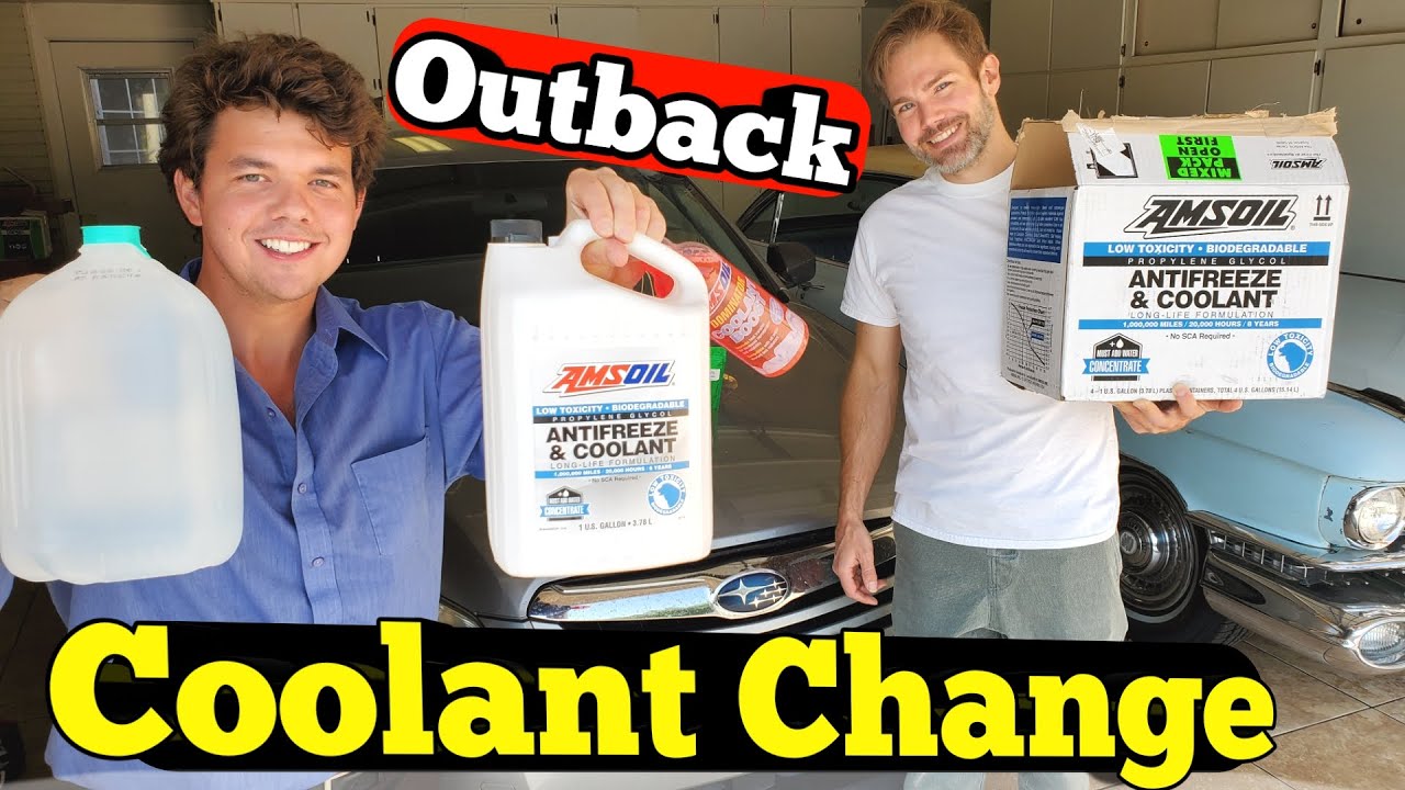 How Much Coolant Does A Subaru Outback Hold