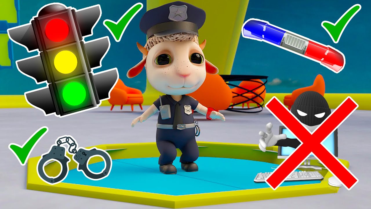 ⁣Tommy Super Policeman | Team of Heroes | Cartoon for Kids | Dolly and Friends