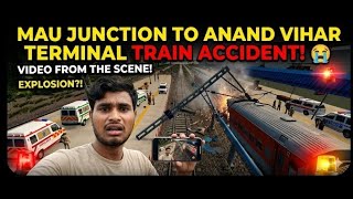 Mau junction to Anand vihar terminal ##train accident #vidio from the #gameplay ##alok_kumargaming09
